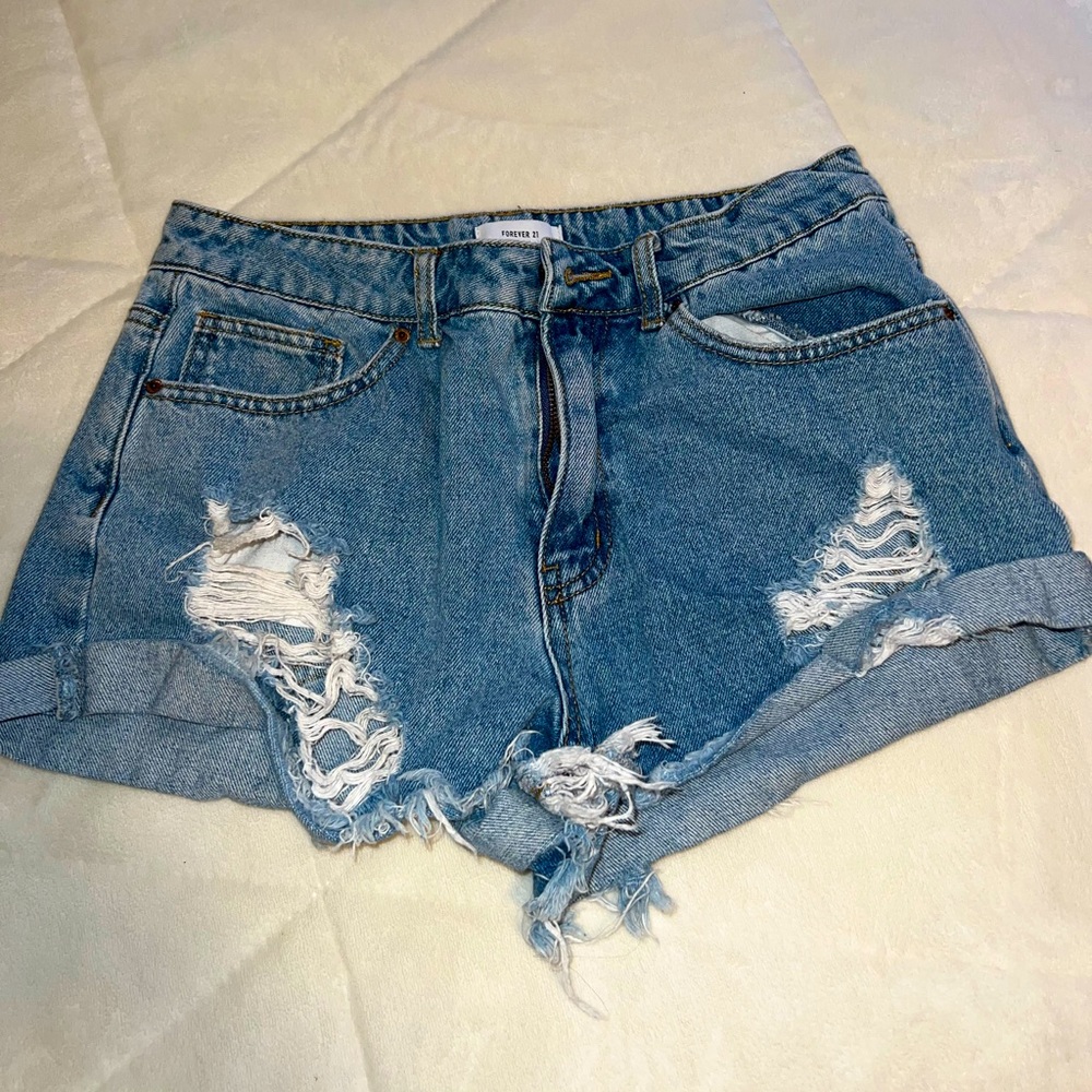 Jean shorts